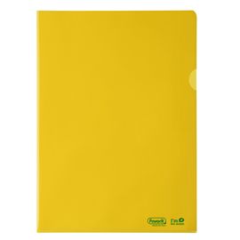 25 cartelline a L 22X30 PE Bio-Based giallo liscio superior Favorit