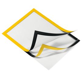 Cornice espositiva adesiva Duraframe® A4 21x29,7cm giallo DURABLE