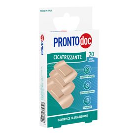 Scatola 20 cerotti cicatrizzanti con acido ialuronico assortiti ProntoDoc