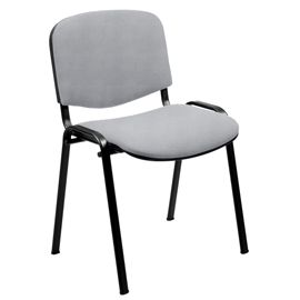 SEDIA ATTESA Dado D5S/PT vera pelle TOP grigio chiaro senza BRACCIOLI