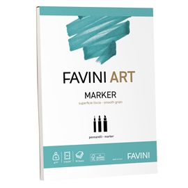 Blocco collato Marker Favini Art 50fg 70gr A4