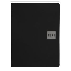 Porta menU' A4 Talk nero 24,3x31,6cm Stilcasa