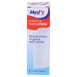 Scatola 12 bende di garza orlata 10cm x 5mt