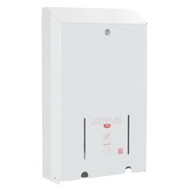 Dispenser per assorbenti Artemis 2 colonne metallo verniciato bianco Mar Plast