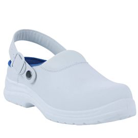Calzatura sabot Maubec 4 SB FO EA SR N 37 bianco Deltaplus