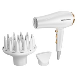 Asciugacapelli Gold Style 2200W bianco/oro Melchioni