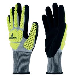 Guanto antiurto EOS NOCUT VV909 tg. 10 giallo fluo/grigio Deltaplus