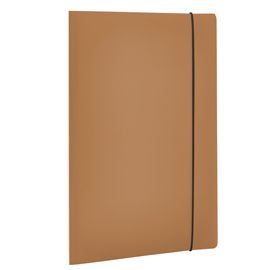 Cartella 3 Lembi HOLOS in PP marrone 25x35cm Fellowes