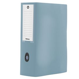 Scatola progetto plus HOLOS dorso 10cm in PP azzurro 25x35x10cm Fellowes