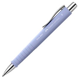 Penna a sfera 0,7mm Poly Ball Urban fusto pale iris Faber Castell