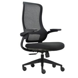 Seduta operativa ergonomica Aurora CHLN18 c/braccioli regolabili nero Unisit