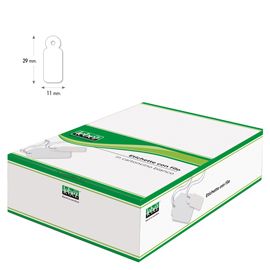 SCATOLA 1000 ETICHETTE CON FILO A385 (11X29MM