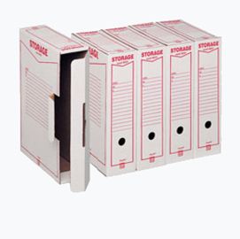 Scatola archivio STORAGE (1601 A4 85x315x223mm REXEL