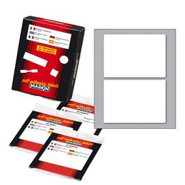 Etichetta adesiva bianca 95x66mm (10fogli x 2etichette Markin