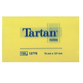 BLOCCO TARTAN (TM 12776 GIALLO 76X127MM 100FG 63GR