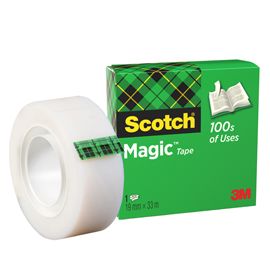 Nastro adesivo Scotch® Magic 810-1933 19mmx33mt invisibile permanente