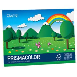 Album PRISMACOLOR 10fg 128gr 24x33cm monoruvido FAVINI