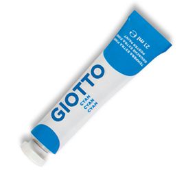 TEMPERA GIOTTO TUBO 7 (21ML BLU CYANO 15