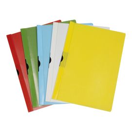 CARTELLINA PPL C/MOLLA DORSO 8 BIANCO SPRING FILE 22X31