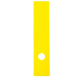 Busta 10 copridorso CDR-P PVC adesivi giallo 7x34,5cm SEI ROTA