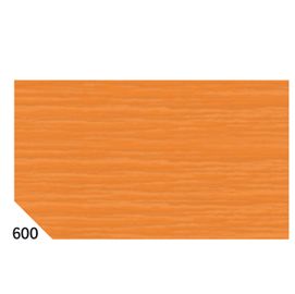 10RT CARTA CRESPA ARANCIONE 600 (50X250CM 48gr/m2 Rex Sadoch