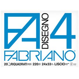 ALBUM FABRIANO4 (24X33CM 220GR 20FG LISCIO SQUADRATO