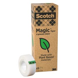 Value Pack 9 nastro adesivo Scotch® Magic 900 green 19mmx33mt