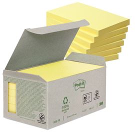 BLOCCO 100foglietti Post-it® Notes Green 76x127mm 655-1B GIALLO