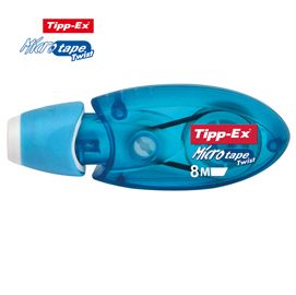 Box 10 correttore a nastro Micro Tape Twist 5mm x 8mt col.ass. Tipp-Ex