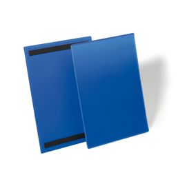 50 buste identificazione magnetiche 210x297mm (A4-VERT. art.1744 Blu DURABLE