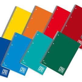 Blocco spiralato A4 4x4 1rigo 80gr One Color Blasetti