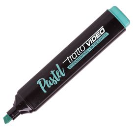 Evidenziatore Tratto Video Pastel verde