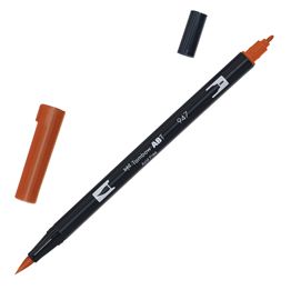 Pennarello Tombow ABT Dual Brush 947 Burnt Sienna