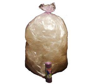 10 Sacchi Viola trasp. 70x110cm 110Lt 22mic Rolsac