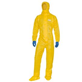 Tuta di protez. da rischio chimico DT300Y Tg M giallo