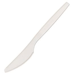 50 Coltello in CPLA 16 cm bianco Leone