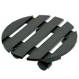 Trolley portavaso in WPC idrorepellente D 30cm