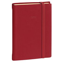 Agenda settimanale Ministro Prestige 16x24cm Silk bordeaux 2027 Quo Vadis