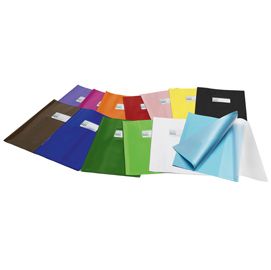 Coprimaxi PVC lucido coprente GreenLine 21x30cm c/alette marrone RiPlast