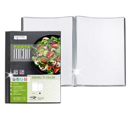 PORTA MENU TI 4 buste - personalizzabile 22x30cm Sei Rota