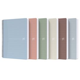 Maxiquaderno Spiralato A4 5mm 180fg 90g colori ass. REC'UP OXFORD