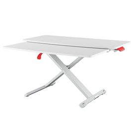Postazione Sit Stand da scrivania con vassoio -Leitz Ergo Cosy