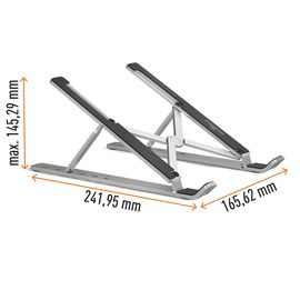 Supporto alza notebook FOLD fino a 15'' Durable