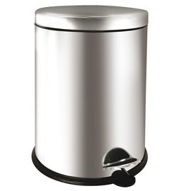 Pattumiera a pedale Bin Basic 12L in acciaio inox
