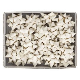 36 stelle nastro carta erba 20mmxD9cm avorio Brizzolari