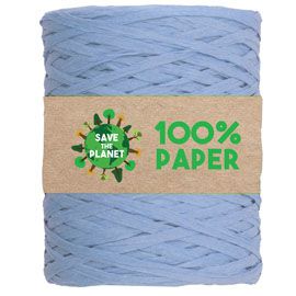 Rafia in carta 100mt colore azzurro 06 Brizzolari