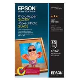 CARTA FOTOGRAFICA LUCIDA GOOD 50fg 200gr 10x15cm (4X6'' EPSON