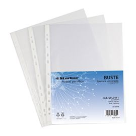 50 BUSTE FORATE 22X30 LISCIO Light Starline