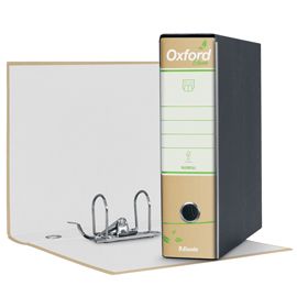 Registratore OXFORD GREEN G83 avana dorso 8cm f.to commerciale ESSELTE