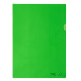 25 cartelline a L 22X30 PE Bio-Based verde liscio superior Favorit